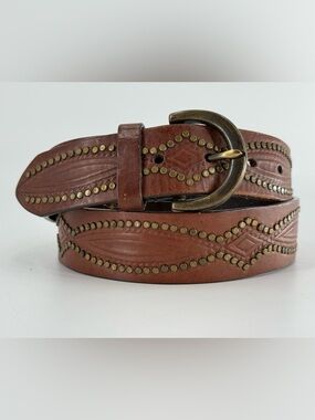Coldwater Creek Boho Studded Belt M/L